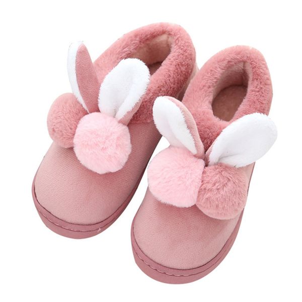 

women slippers cute home flat with shoes for ladies fluffy faux fur indoor slipper home casual footwear, Black