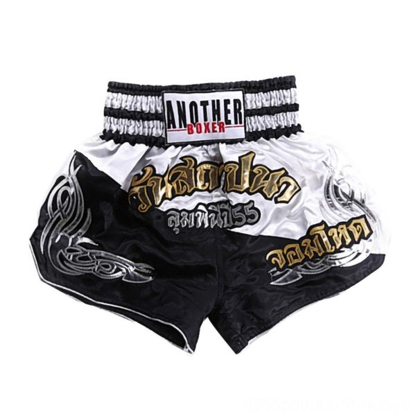 

men women mma boxing shorts muay thai kickboxing boxing wear athletic & outdoor apparel trunks fitness training martial arts fighting pants, Blue