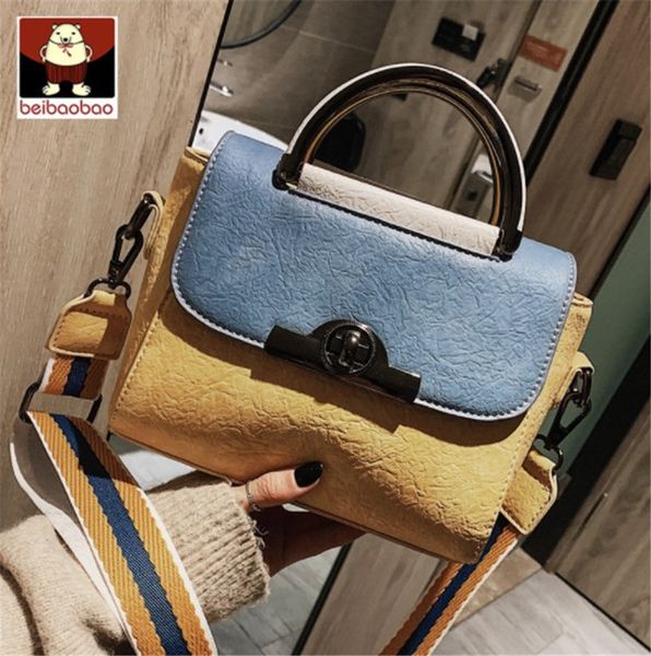 

designer luxury handbag women designer shoulder bag korean version small square straddle wide shoulder strap single shoulder messenger 5