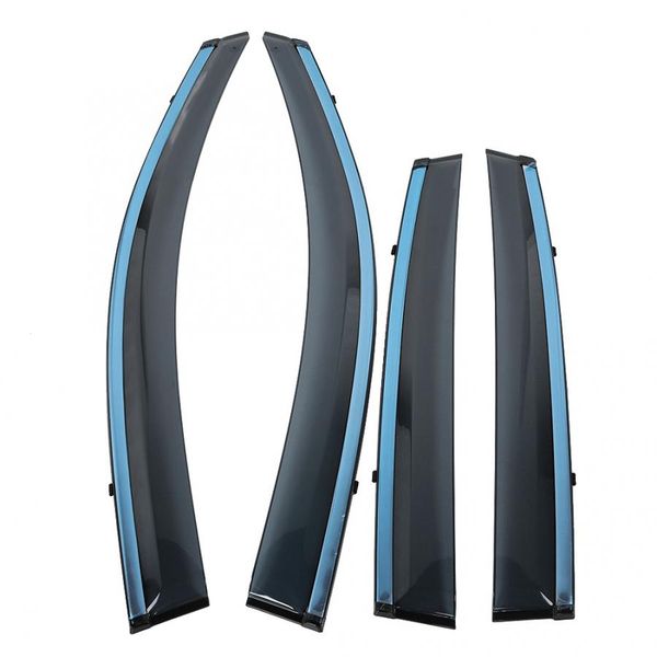 

4pcs smoke window visor vent sun shade rain guard deflector for crv 12-16 auto