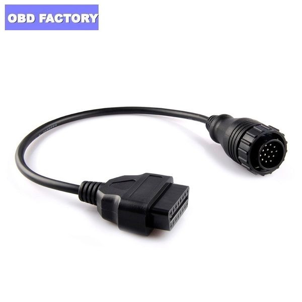 

for 14pin to 16pin obd2 car adapter connector mb star sprinter 14pin to 16pin converter obd obd2 cable ing