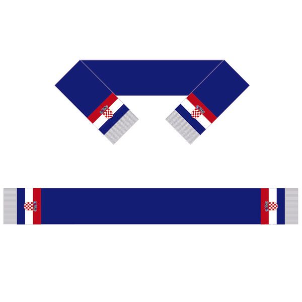 

croatia scarf banner 15*150cm 100% polyester,world flag scarf