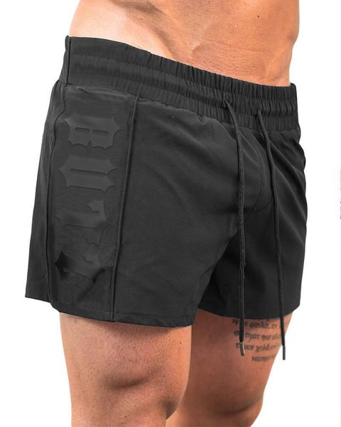 

men shorts sport training shorts men running mans gym fitness joggers sweatpants jumper's basketball black, Black;blue