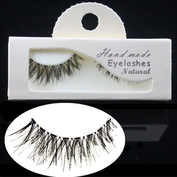 

logo printing private label oem false eyelashes cross transparent band fake lashes full strip handtied delicate box