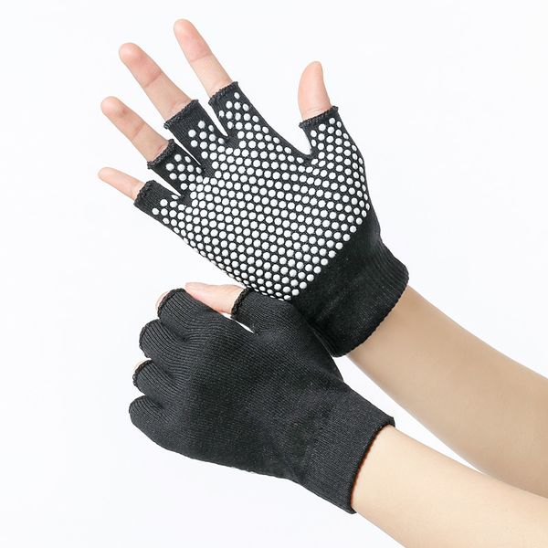 

yoga gloves women men worthwhile gym fitness non slip training workout bodybuilding pilates sports half finger hand protector