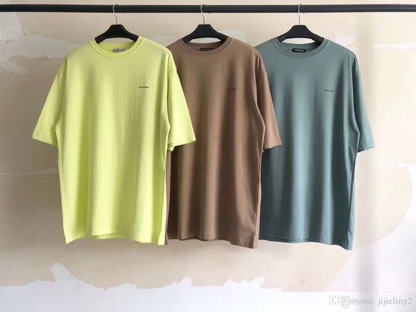 

2019 summer new fasion mens letter printing t shirts us size tshirts with box ~ mens new designer short sleeve t shirts, White;black