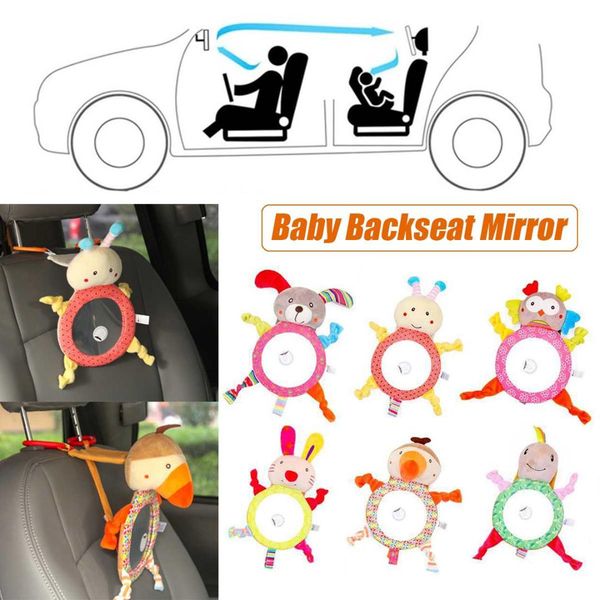 

adjustable rear facing infant car safety mirror animal floor mirror newborn baby in sight mirrors backseat car view for kids