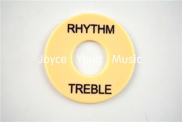 

niko cream black font rhythm treble 3 way toggle switch round pad covers for gibson lp/sg electric guitar wholesales