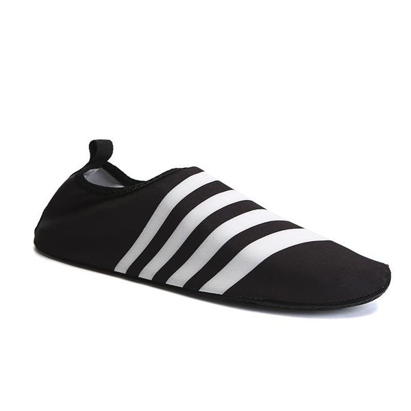 

new quick drying water shoes men woman summer barefoot skin sock striped beach pool gym swimming upstream slipper non-slip shoes