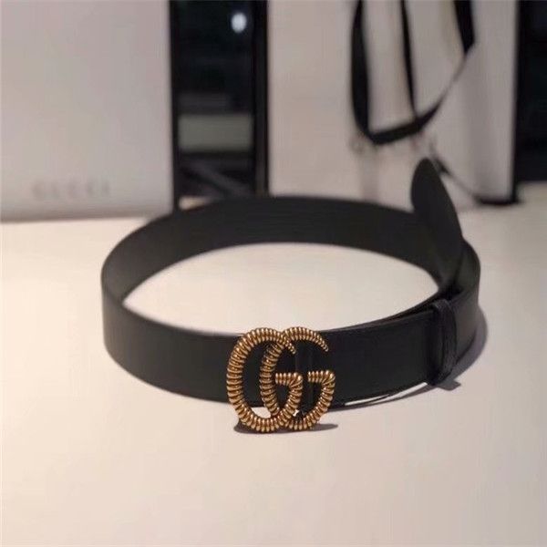 

2019 designer classic selling new product leather belt men's leather belt automatic buckle youth leisure business versatile fashion lea, Silver