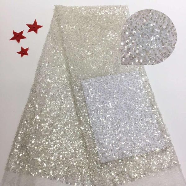 

latest nigerian lace fabric with sequins 2020 african lace fabric wedding french tulle t3570, Pink;blue