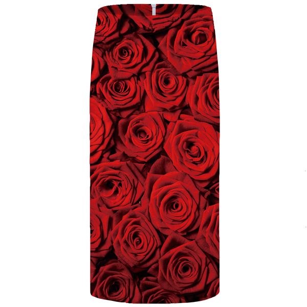 

pencil skirt women skirts rose skirts women red flower party skirt pencil beautiful 3d print sundresses cool ladies skirts womens new, Black