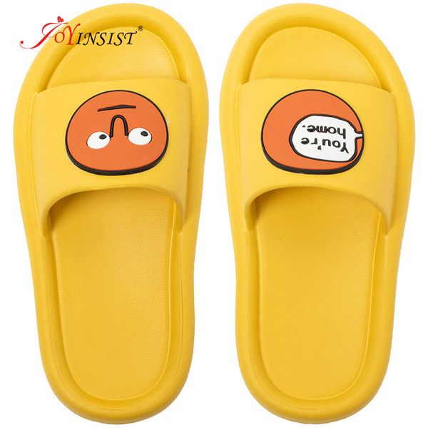 

2020 summer children slippers cute baby boy girls shoes non-slip cartoon bathroom beach shoes children sandals slippers, Black;grey