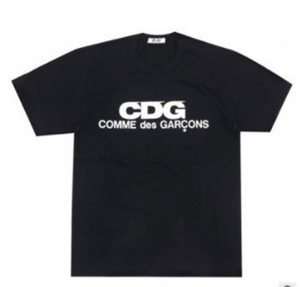 

CDG Women Men Tshirts Summer Cute Letters Play O-neck Tees Short Sleeved T shirt Tops