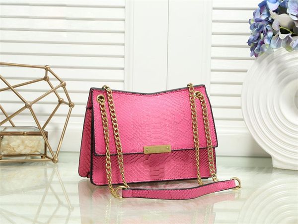 

designer fashion chain bag cross body pure color womens designer shoulder bag chain handbag luxury crossbody lady tote bags