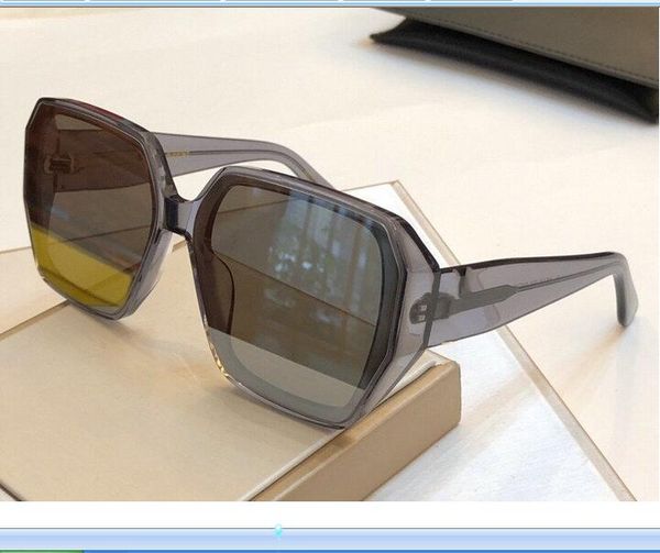 

2020 new gold dastbag women glasses white width frame sunglasses and polygon luxury sunglasses with box designer men wsdqg, White;black