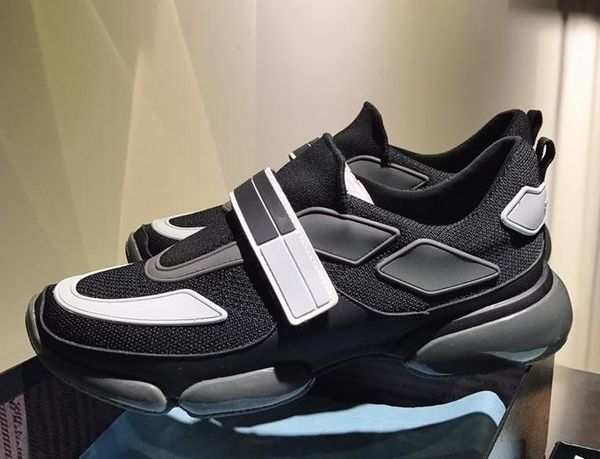 

Top quality mens Casual shoes Mesh fabric and rubber materials casual shoes strap rubber sole men sneakers trainers m1