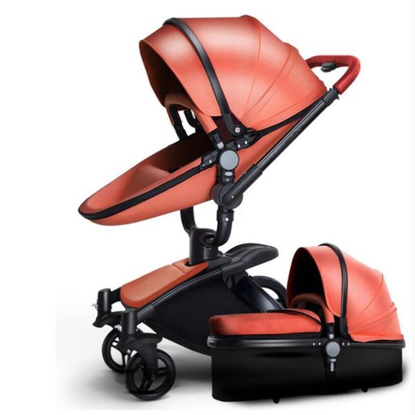

baby stroller high landscape four wheel baby stroller can sit and fold 360 degree seat car seat