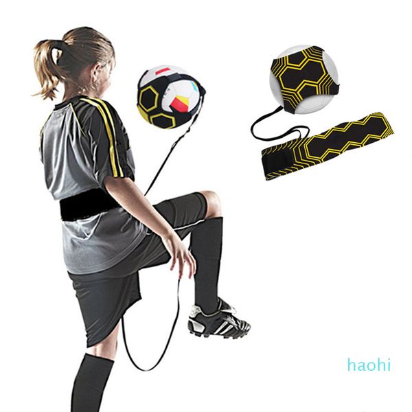 

wholesale-football kick training belt soccer sports trainer strap adjustable swing bandage ball practice equipment assistance