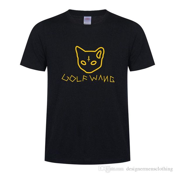 

designer golf wang ofwgkta mens tshirts summer short sleeve o neck colorful mens homme tees, White;black