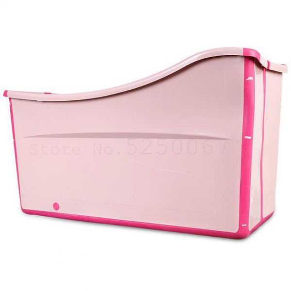 

foldable bath body plastic bath barrel children thick tub barrel