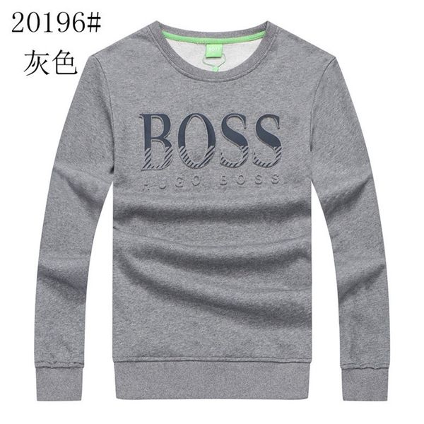 

new sweater women's men's cotton sweater solid color letter print casual shirt 08, Black