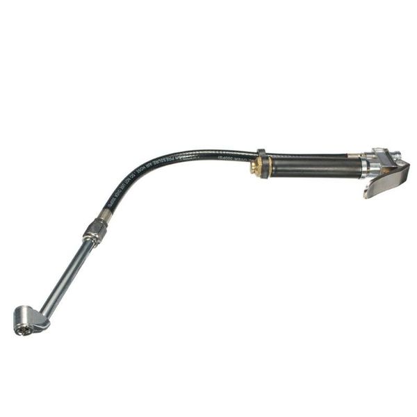 

metal measuring tool air line durable light truck tire pressure gauge 10-120 psi professional tester inflator dual chuck car