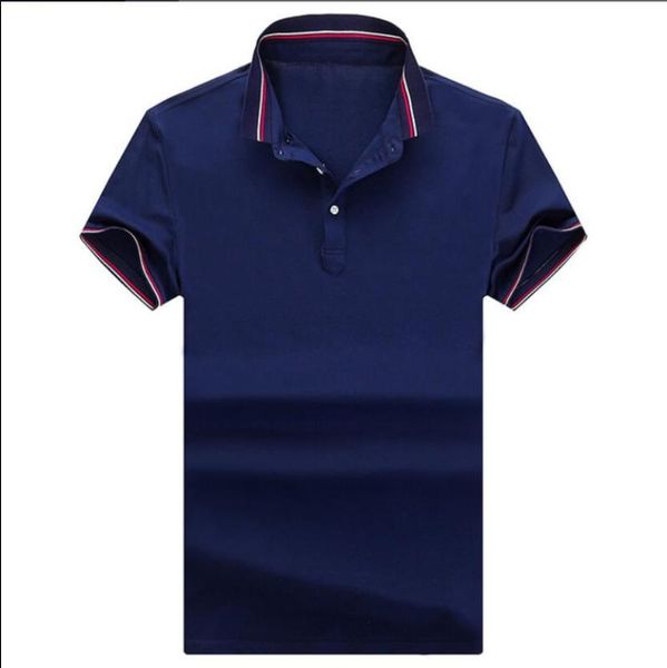 

lj484 men polos shirt mens solid color shirts camisa masculina men's casual cotton short sleeve hombre, White;black