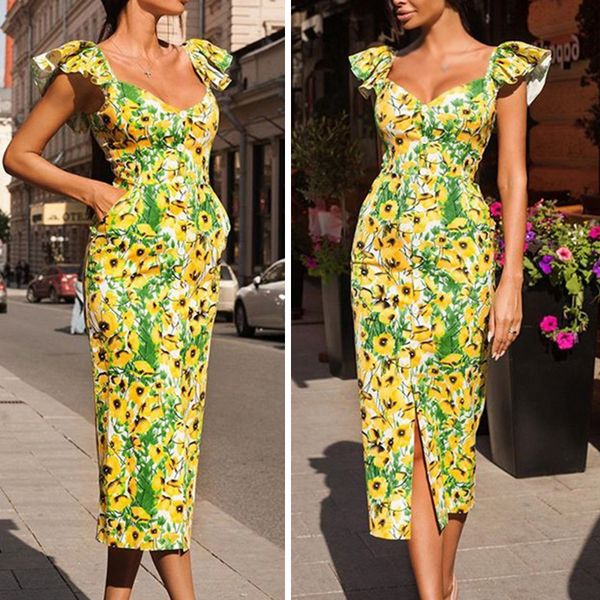 

womens dress ladies evening summer bodycon party slim fit midi short sleeve casual, Black;gray