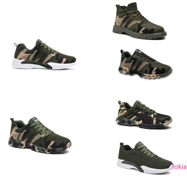 

hotsale 2020 no-brand дизайнерская обувь мужчины женщины кроссовки камуфляж army green открытый тренер сиэз 36-44 стиль 26