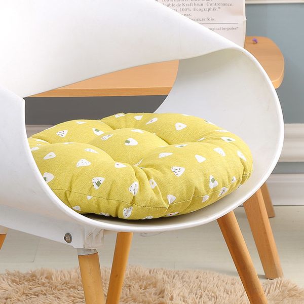 

super soft chair seat pads roud tatami throw pillow home decor sofa car seat mat cushion printed office chair cushions 3 sizes