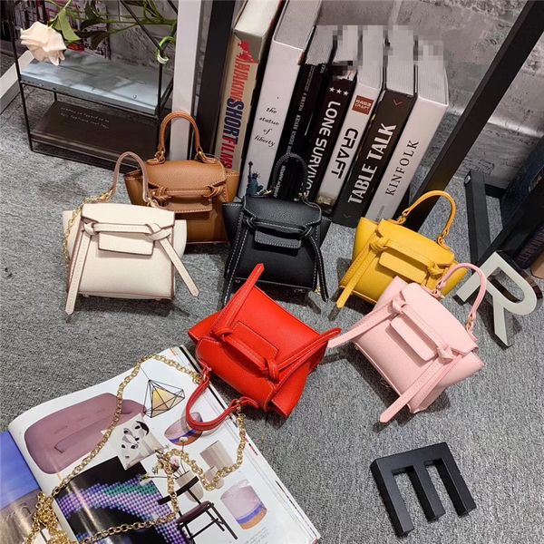 

Fa hion de igner girl bag mini kid pur e pur e pu chain cro body bag children lovely tote coin pur e cute gift