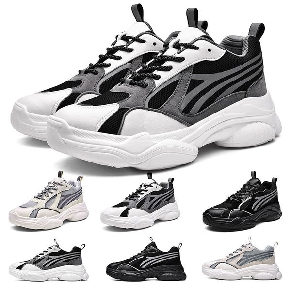 

women men running shoes triple balck white grey breathable comfortable style outdoors trainers sports designer sneakers 36-45, White;red