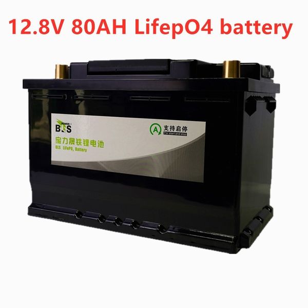 

Bl 12v 80ah lifepo4 battery bm 4 12 8v deep cycle long life bm lithium iron pho phate rv boat inverter monitor rv