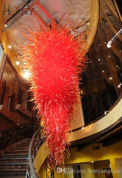 

ac led customized style ceiling light large modern blown glass vintage chandeliers sale