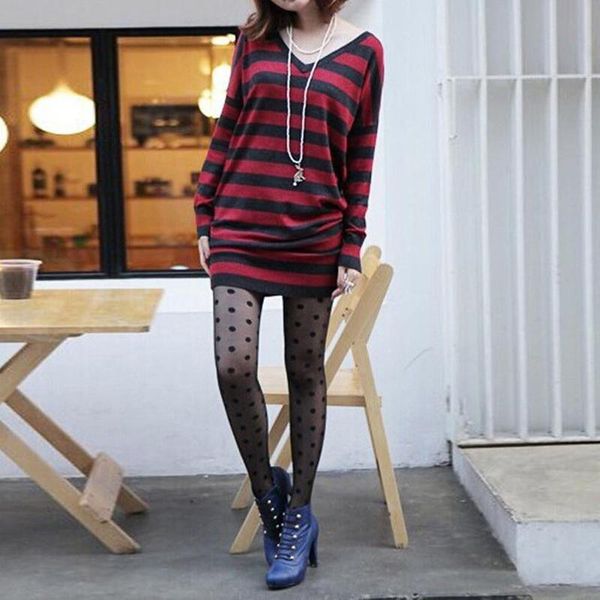 

90 cm stockings women sheer lace big dot pantyhose stockings tights dots 100% brand new and high quality, Black;white