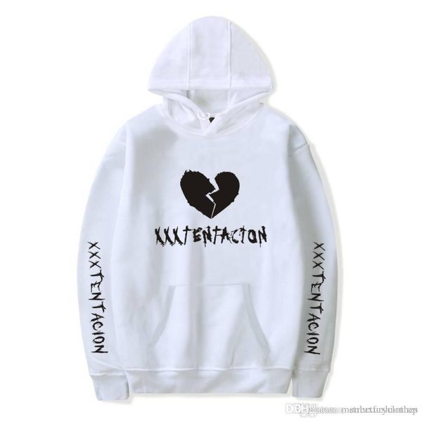 

xxxtentacion men women r.i.p rapper hoodies fans american fleece sweatshirts, Black