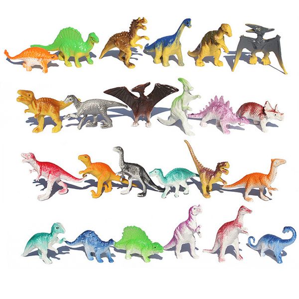 

10pcs/lot batch mini dinosaur model children's educational toys simulation animal small gifts wholesale student gifts kids toys
