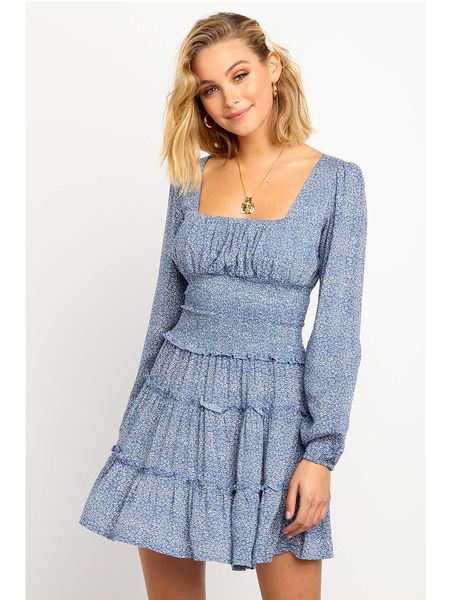 

fashion women printed dresses long sleeve autumn women luxury casual dresses new arrival womens short dresses streetwear clothing size s-2xl, Black;gray