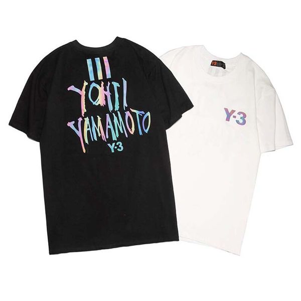 

Новое Прибытие Футболка С Коротким Рукавом Для Мужчин Модный Дизайнер Y 3 Письмо П