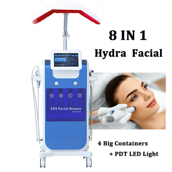 

new h2-o2 hydra dermabrasion aqua peel skin care rf bio-lifting hydro oxygen facial jet spray machine spa use, Black;white