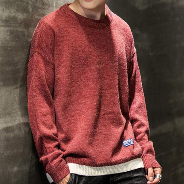 

конструктор мужские свитера нового тавра прибытия свитер с круглым вырезом для мужчин осень и зима моды мужчины clothings размер -2xl оптов, White;black