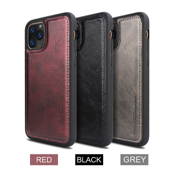 

кожа задней крышка для iphone 11 11pro бизнеса защитного чехла для iphone 6 7 8 плюс й хз xsmax