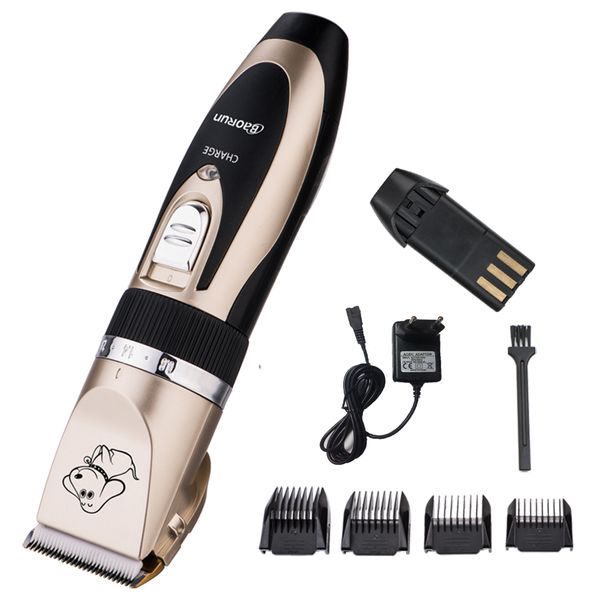 

electrical pet clipper professional grooming kit rechargeable pet cat dog hair trimmer shaver set haircut machine