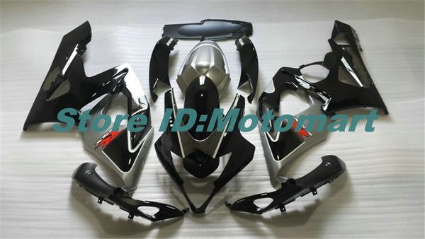 kit Mold Fairing injeção para SUZUKI GSXR1000 2005 2006 GSX R1000 GSXR 1000 K5 05 06 carenagens Set + presentes SG71 prata preto