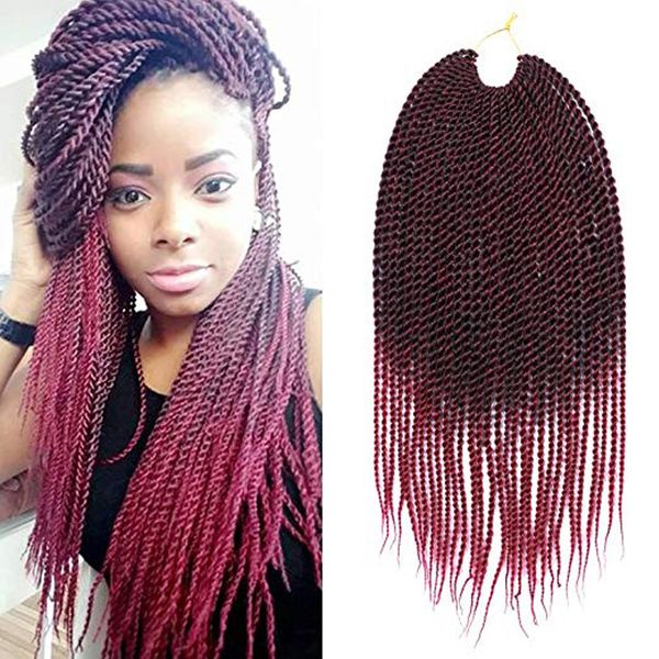 2019 24 Inch 32 Strands 100 Gram Pack Senegalese Twist Hair