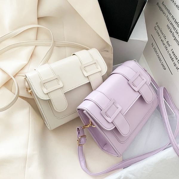 

crossbody bags for women bag 2020 trendy female leather shoulder bag vintage solid color women hand bags and purse