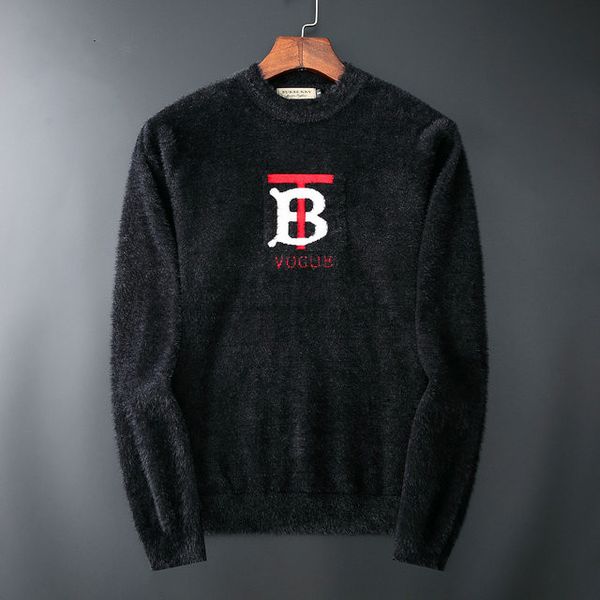 

2020 autumn and winter new long-sleeved sweater men fashion high-end casual cotton - pullovers christmas sweater men clothing mens sweater, White;black