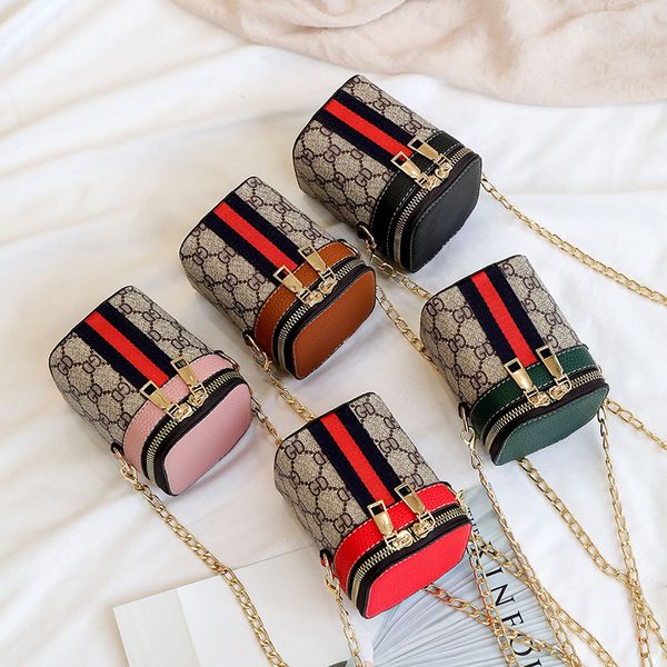 

Дети дизайнер сумки 2019 корейские девушки мини Принцесса Прусы мода дети классиче