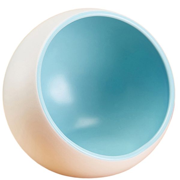 

new economical pet cat dog ceramic bowl heavy base feeding dish prevent tipping anti spill over